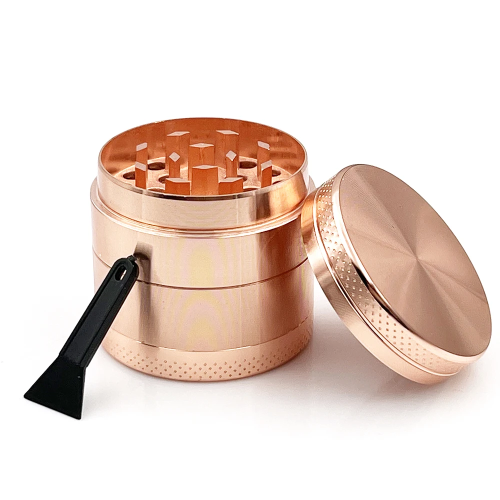 Kraut Tabak Grinder 4 Schicht Rauchen Manuelle Hand Gras 40mm Spice Grinder Rauchen Rohr Zubehör гриндер