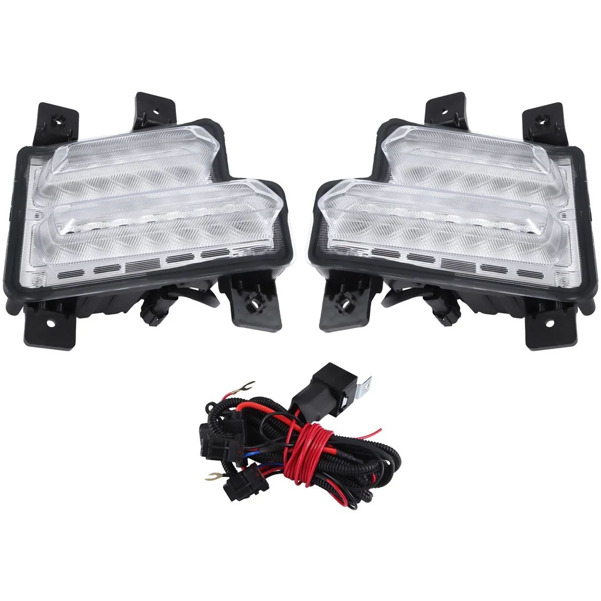 Car Daytime Running Lamp Assembly LED DRL Front Driving Siganl Light for Chery Tiggo 5X/7 2020 605000268AA