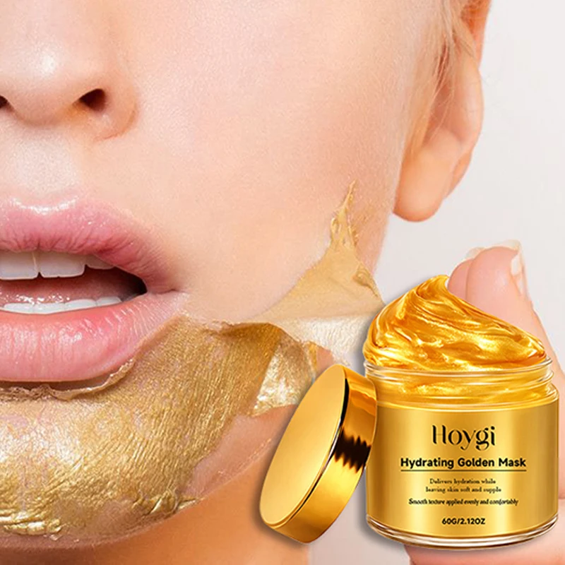 Golden Peel‑off Face Mask Deep Moisturizing Nourishing Mask Firming Brightening Soft Smooth Beauty Face Skin Care Mask