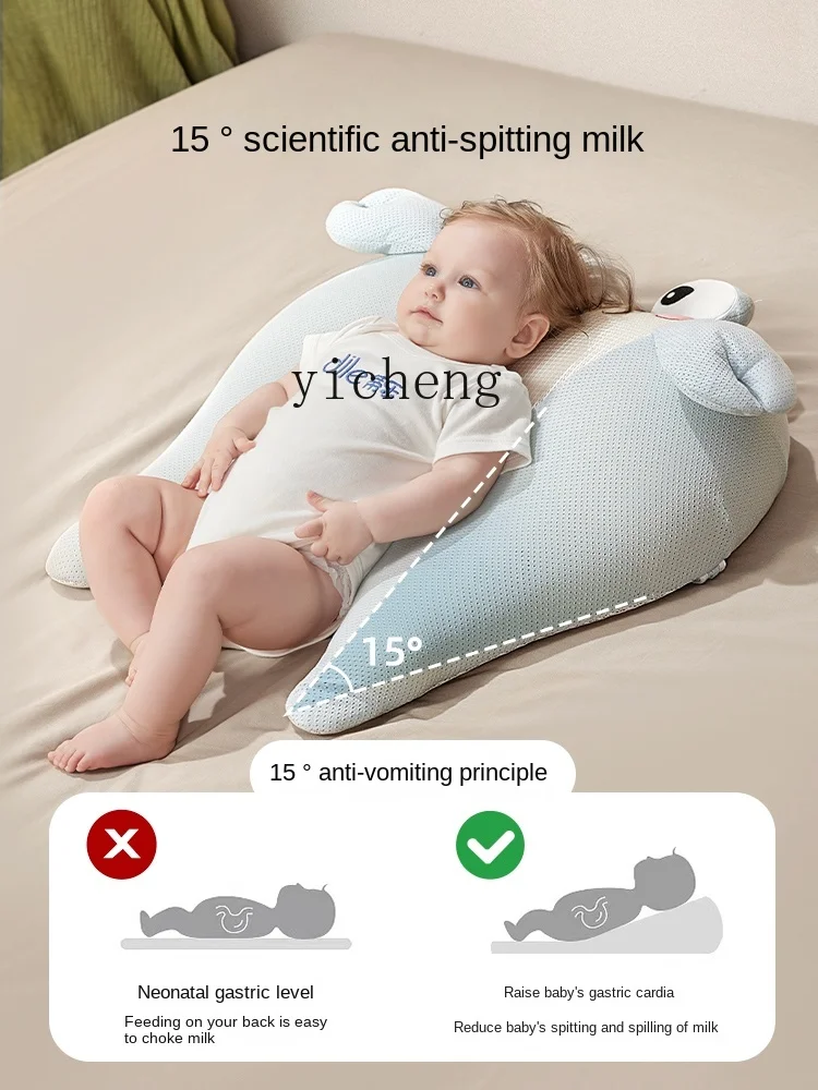 XL Baby Prone Pillow lenitivo Baby flatulity Sleep con cuscino di scarico per il viso cuscino per l'allenamento della testa