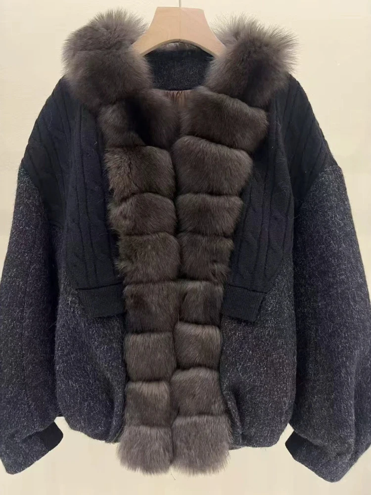 Down Jacket Female Winter Puffer Warm Quilted with Fur Trim Winter Swear Insulated Outerwear with Comfortable Texture for Travel