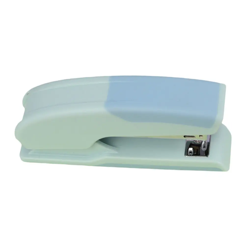 

1Pcs Compact Plastic Stapler Lightweight Easy Use Book Stapling Tool for Study Supplies File Binding School Office Essentials