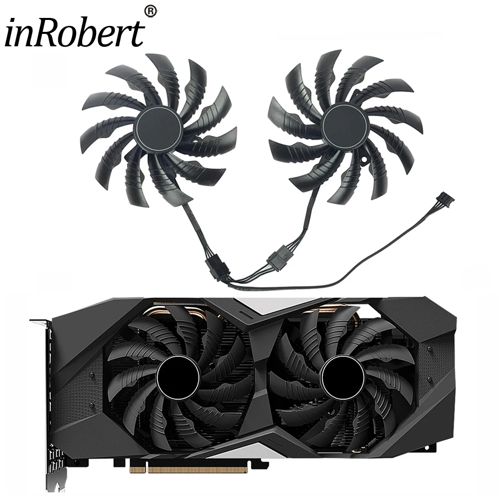 New 95MM PLD10010S12H GPU Replace Cooling Fan For Gigabyte GTX 1650 GTX1660 Ti Video Card RTX 2060S 2070 Graphics Card with case