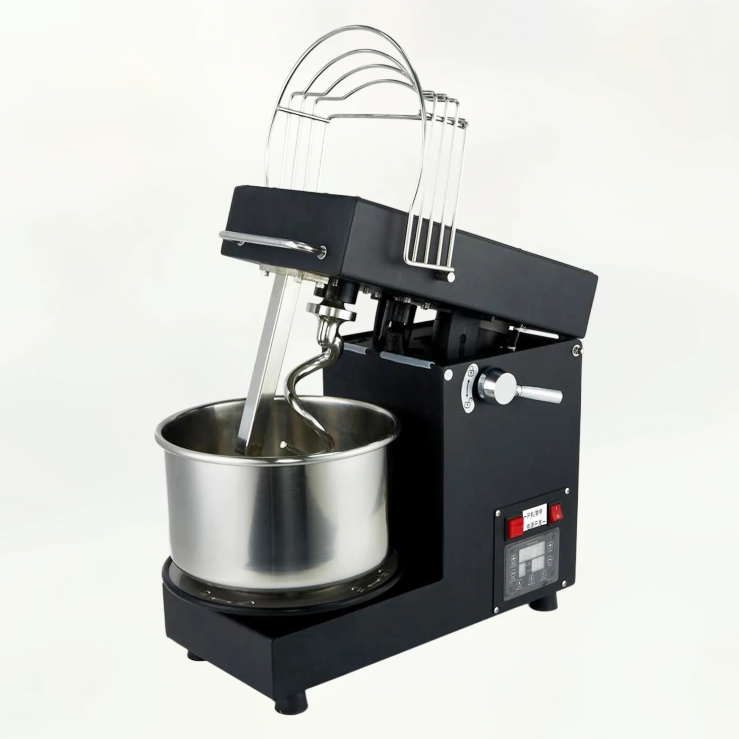 

Industrial Commercial 10l Kitchen Stand Food Batter Bread Dough Cake Mixer Machine For Bakery