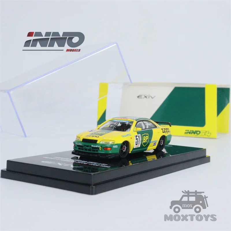 INNO 1:64 CORONA EXIV #51 OBJECT T TRAMPIO ZIPPO JTCC 1995 Diecast Model Car