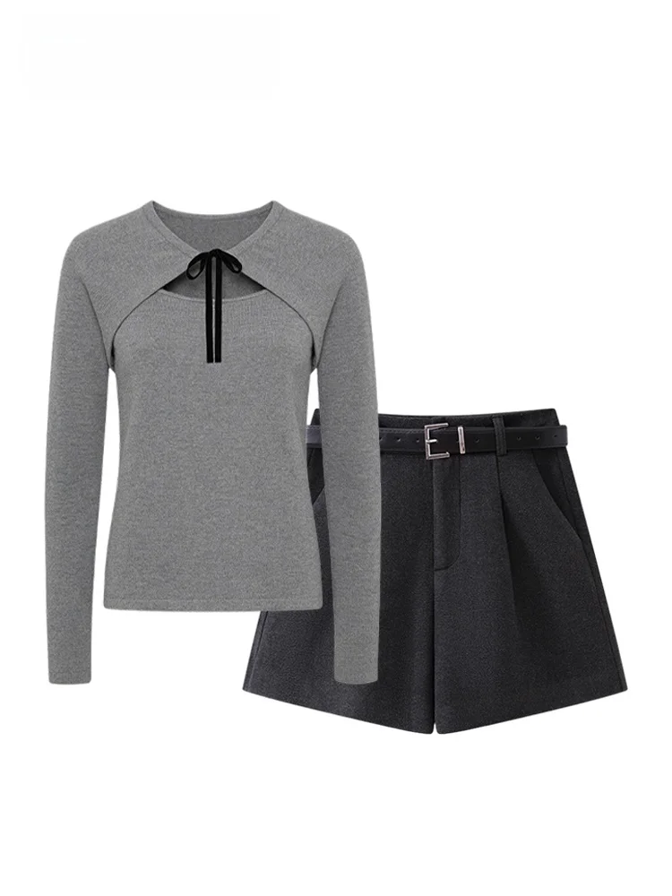 

Casual Long Sve T-irt Skirt Set Women's plus Size Autumn Winter New Sle Teenage Girl Polyester Fiber round Ne ort ...