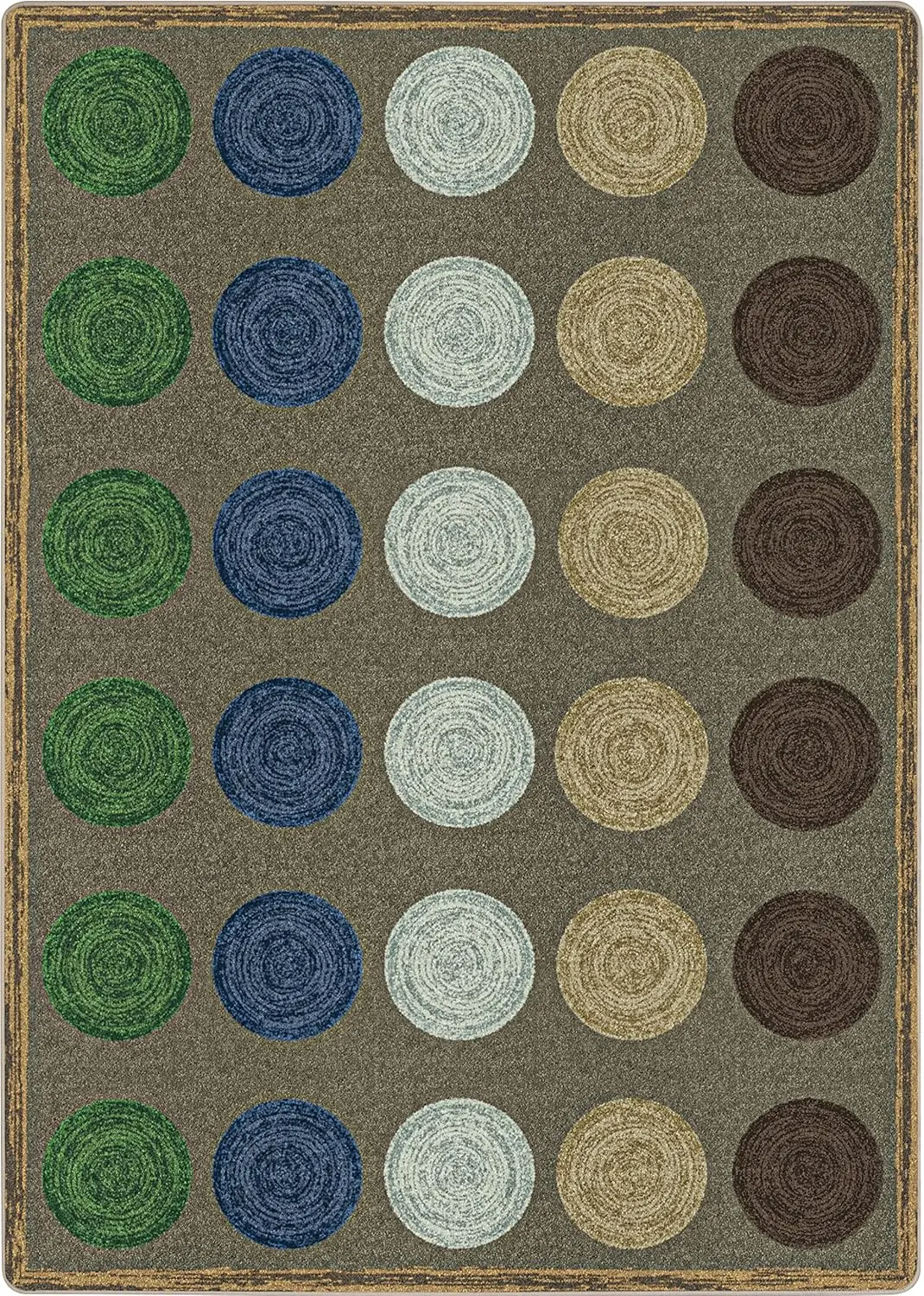 

Mindful Seating 7'8"" X 10'9"" Area Rug In Color Multi