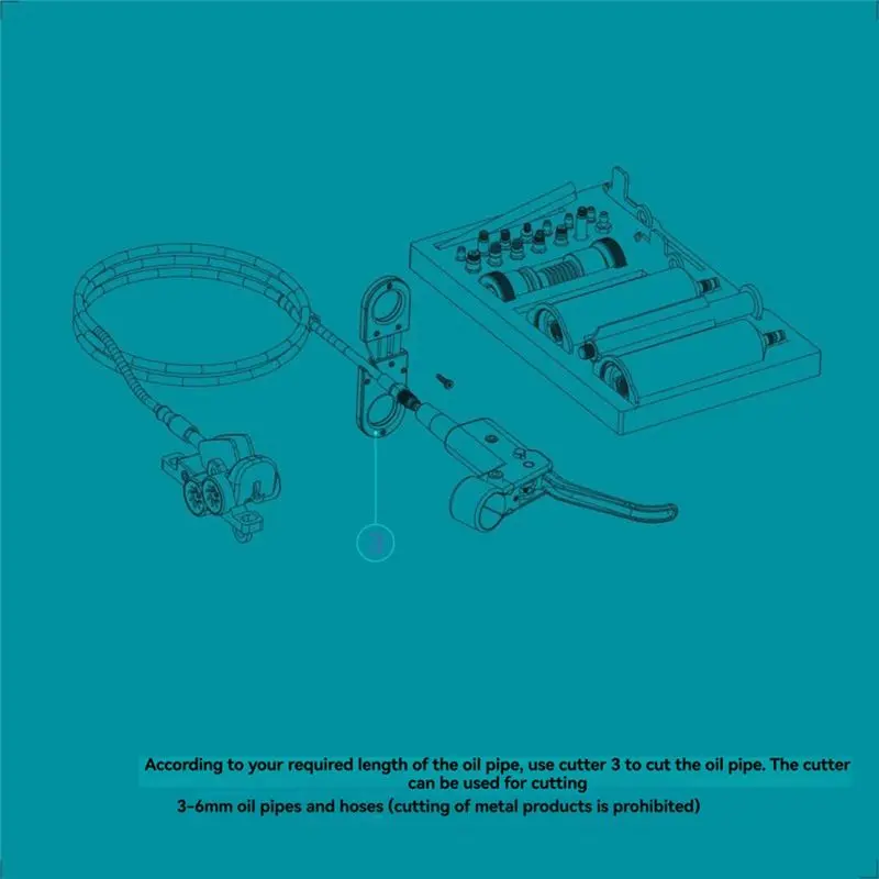 CGDS-For E-Bike Bicycle Hydraulic Disc Brake Bleed Exhaust Repair Tool Kit Set Professional Universal For Autobike
