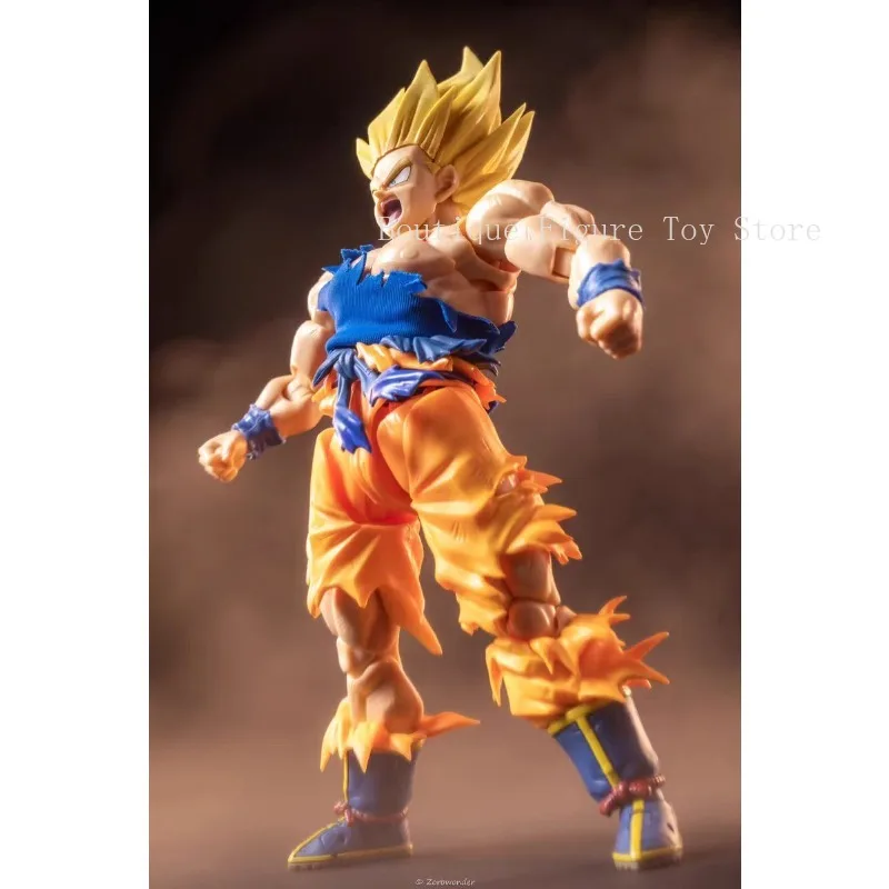 

In Stock SHF Dragon Ball Son Goku 3.0 Battle Loss Blue Sweater Accessories Figure Gift Toys（Clothes Only, Figures Not Included）
