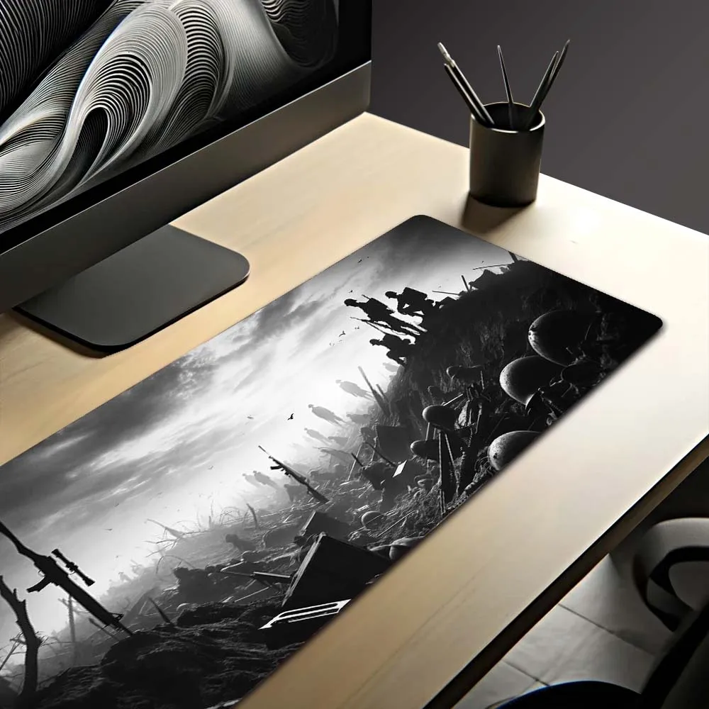 1 Piece Gaming Mouse Pad Large Desk Mat Desk Writing Board Non Slip Rubber Base Table Mat E-sports & Office & Study