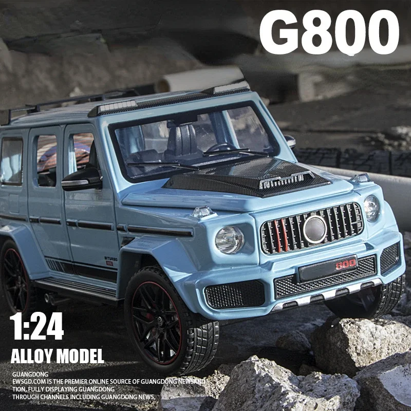 Diecast Car Toys 1:24 Scale G800 Alloy Car Model Diecast Off Road Vehicles Children\'s Mini Car Toys Gift Collection Miniauto