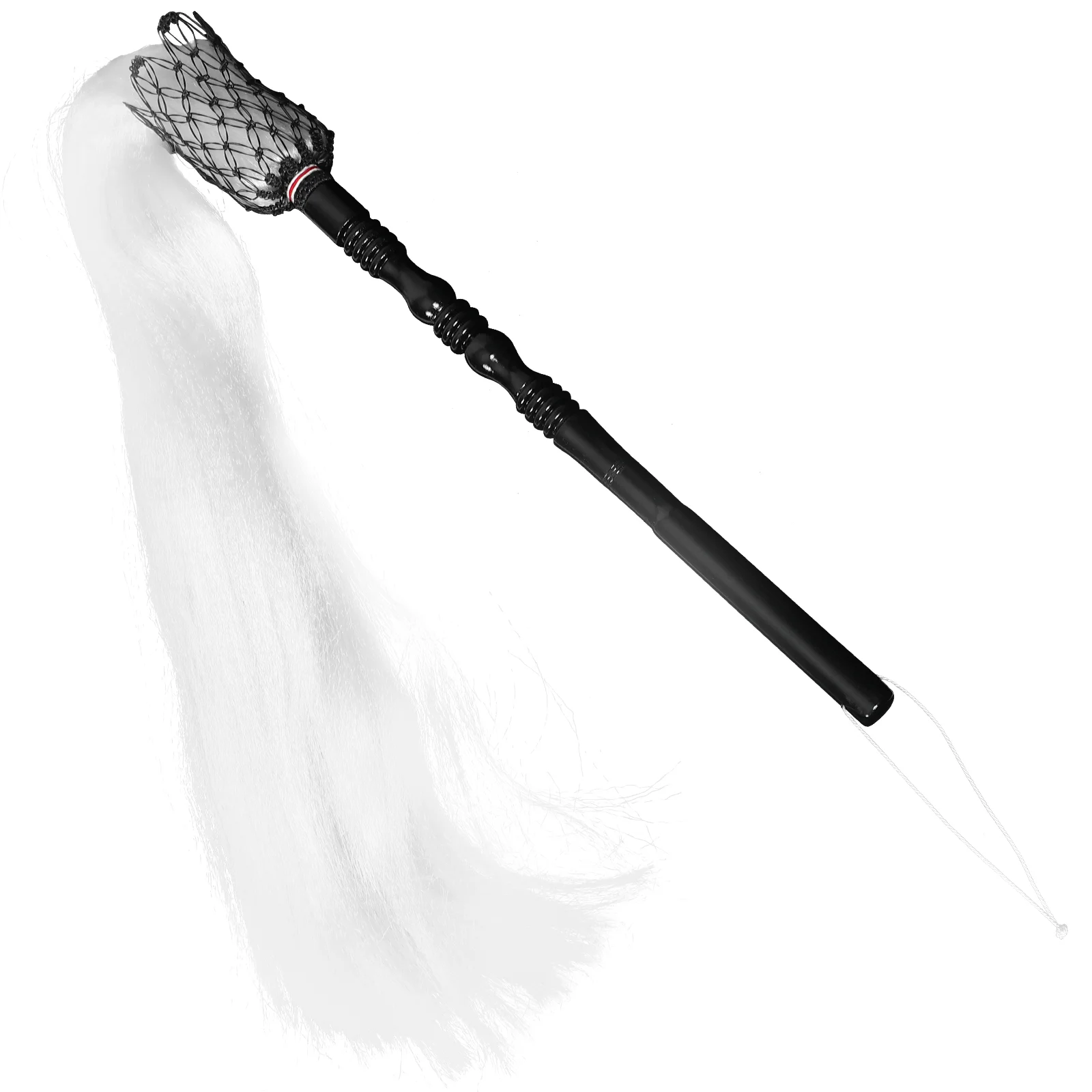 Buddha Dust Whisk Fly Horsetail Handheld Decor Taoist Duster Household Flax Craft Office