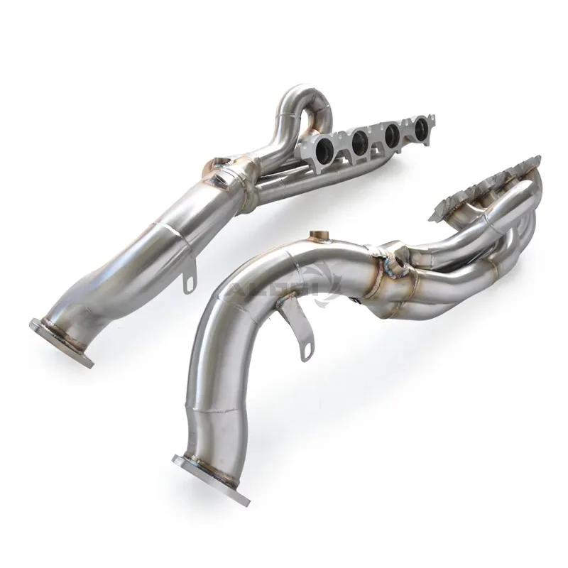 Racing Spec SS304 Insulated Exhaust Manifold For Audi RS5 4.2L V8 2009-2014 High Performance Tuning Fit