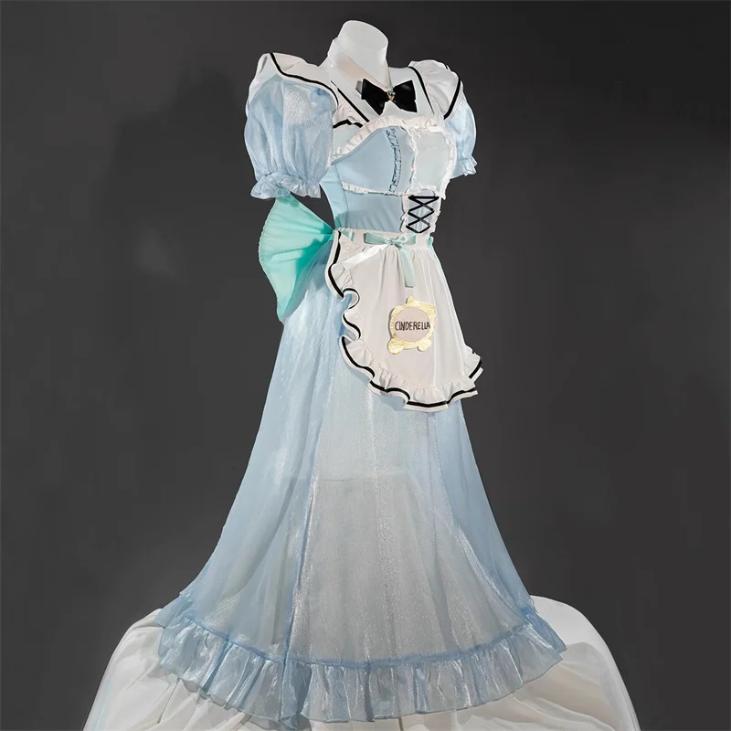 Game NIKKE Pilgrim Princess Cosplay Kostüm Kaffee-Dienstmädchen-Uniform Damen 2026 Halloween Karnevalskleid