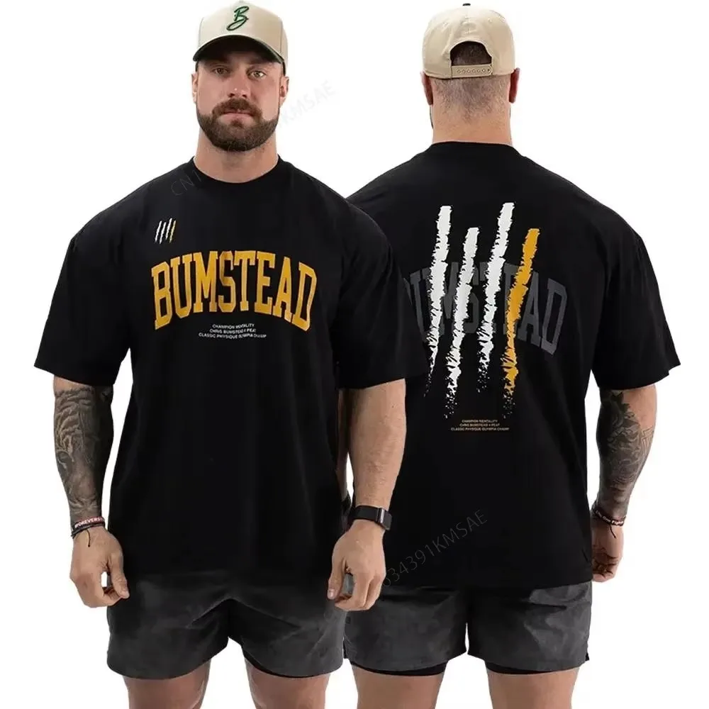 2026 new Men Claw Mark Graphic T Shirt Crew Neck Short Sleeve Black Gym Workout Streetwear Tees