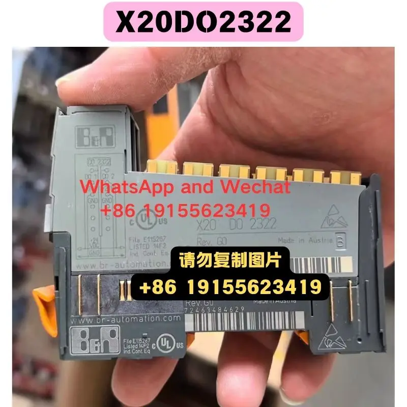 Brand new Original imported and used OEM disassembled parts X20DO2322 module Functional test OK Quick delivery