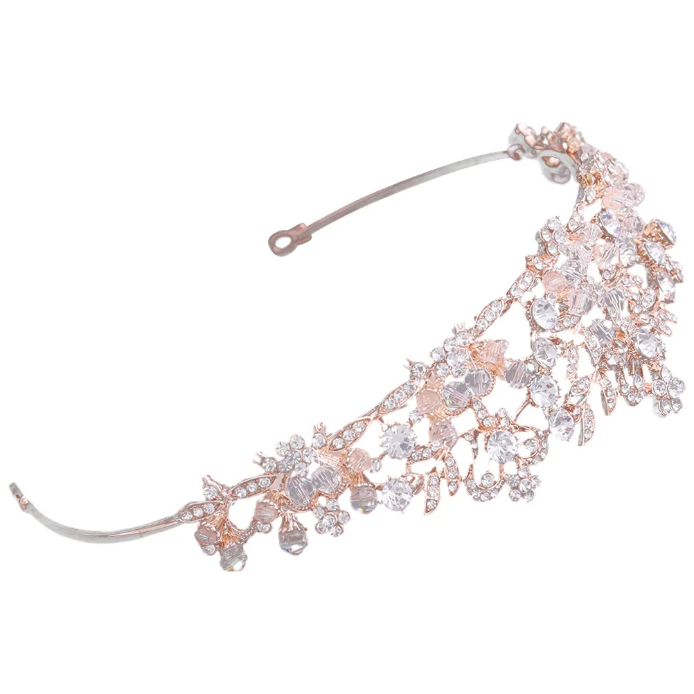 

Wedding Headpiece Rhinestone For Bride Bridal Hair Accessories Birthday Crown Women Pageant Crowns Fairy Crown Wedding