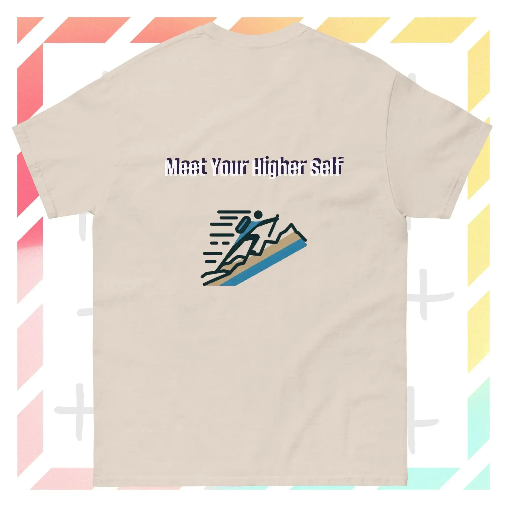 Meet Your Higher Self T Shirt design cool inspirational quote