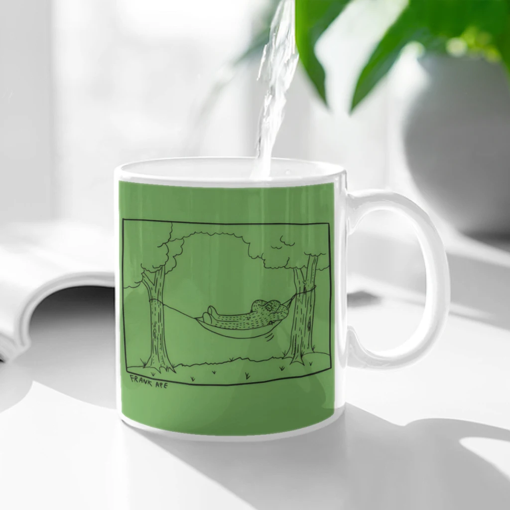 

Be Right Back Ceramic Cup Coffee Oatmeal Breakfast Cup Creative Personality Mug