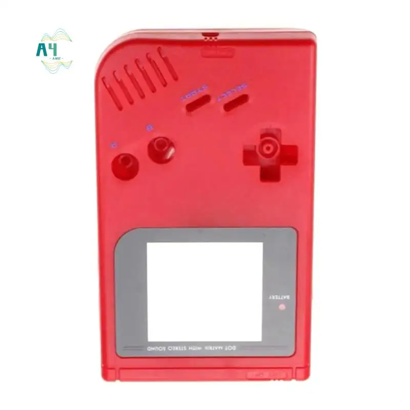 

A40Z-для GBP, полный комплект, чехол для Gameboy Pocket GBP, защитный чехол для игровой консоли с кнопками, проводящие накладки