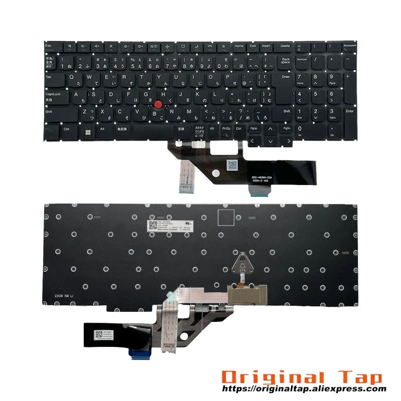 JP Japanese Keyboard for Lenovo Thinkpad E16 Gen 1 5N20W68240 5N20W68276 5N20W68312