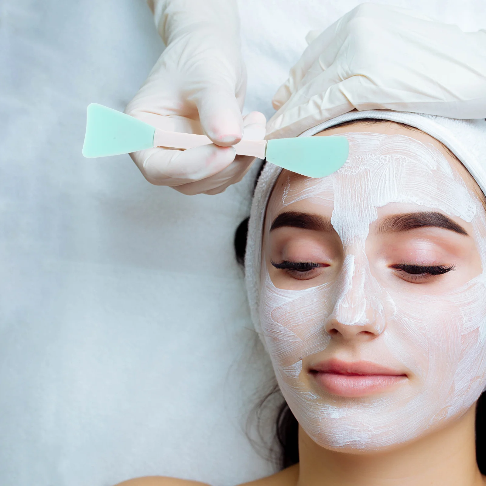 4Pcs Facial Mask Applicators Durable Non Deformable Skincare Tool for Women Easy to Carry Mask Applicators Sink Care Tools