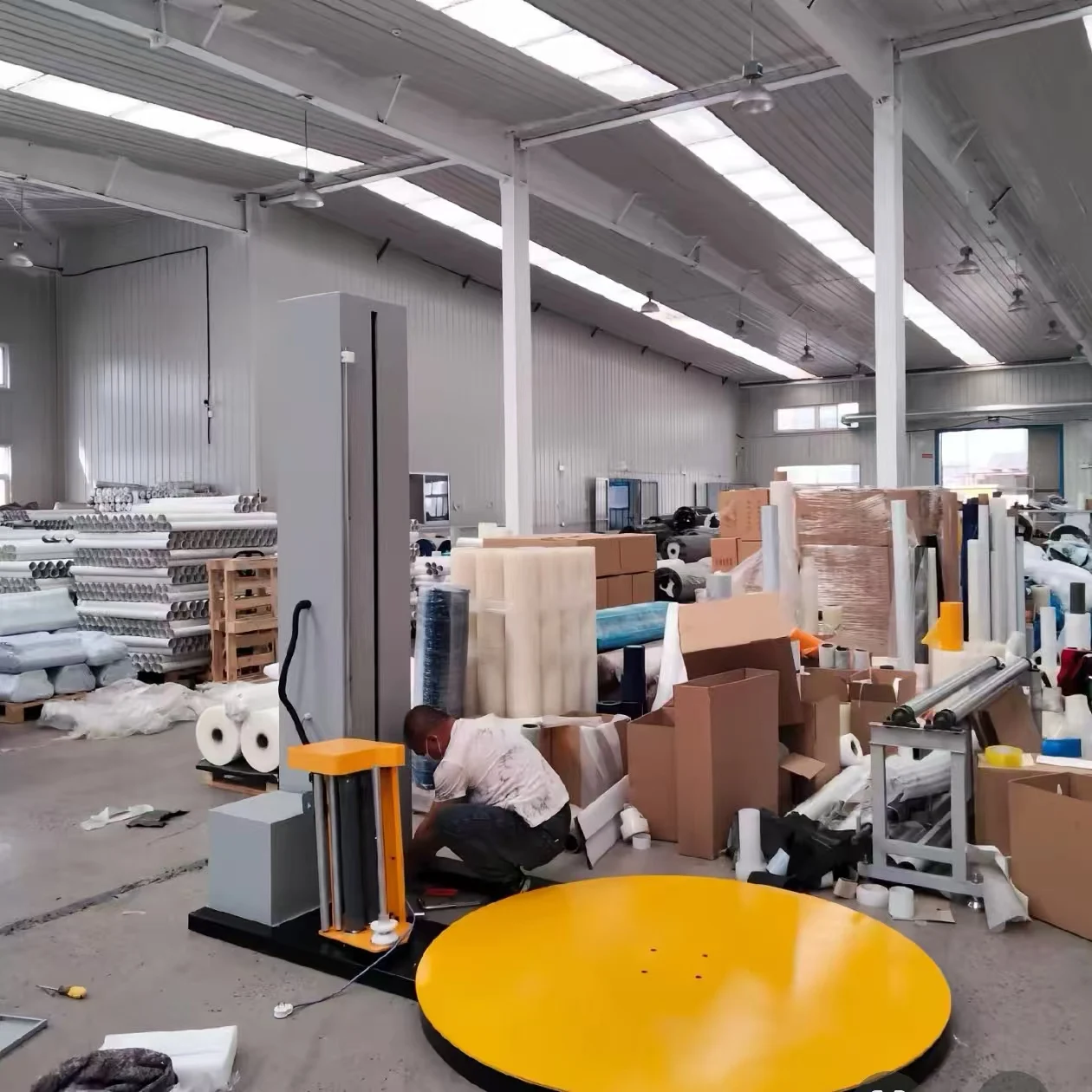 

CE Certified Automatic Pallet Stretch Film Wrapping Machine/stretch Wrapping Machine