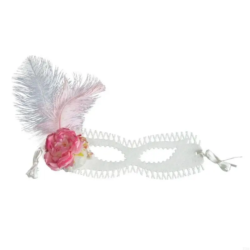 

77HE Womens Masquerades Mask Venetians Mask Halloween Mardi Gras Costumes