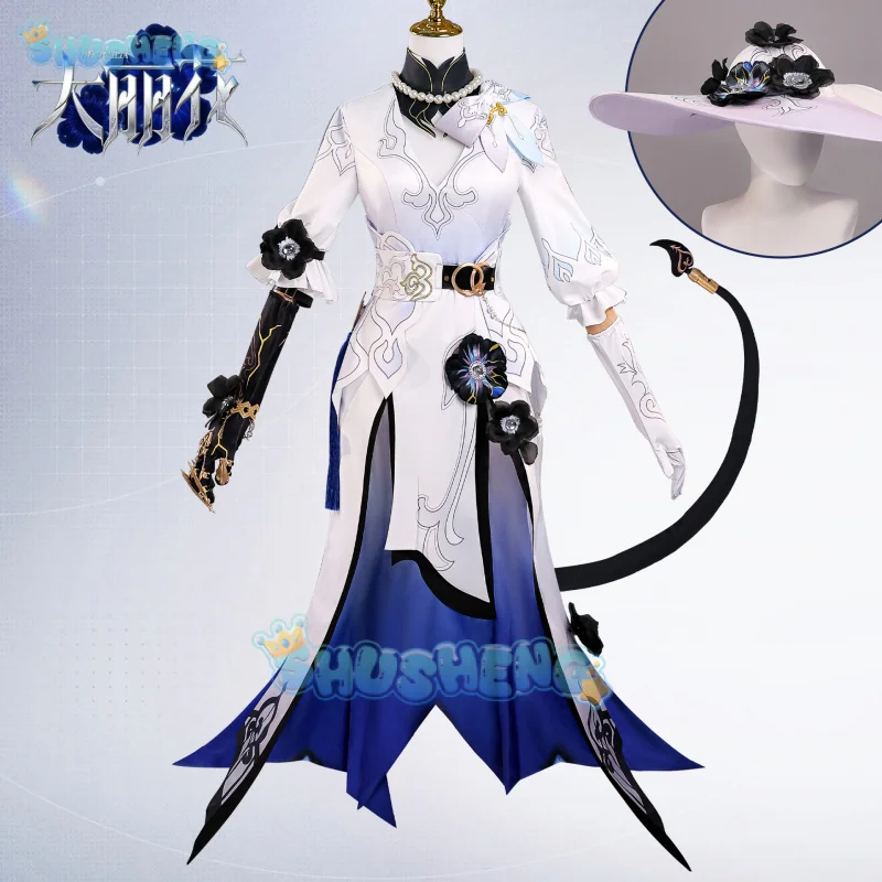 

The Dahlia Cosplay Costume Honkai：Star Rail Constance Uniform Halloween Carnival Party Christmas Play Role Clothes Clothing