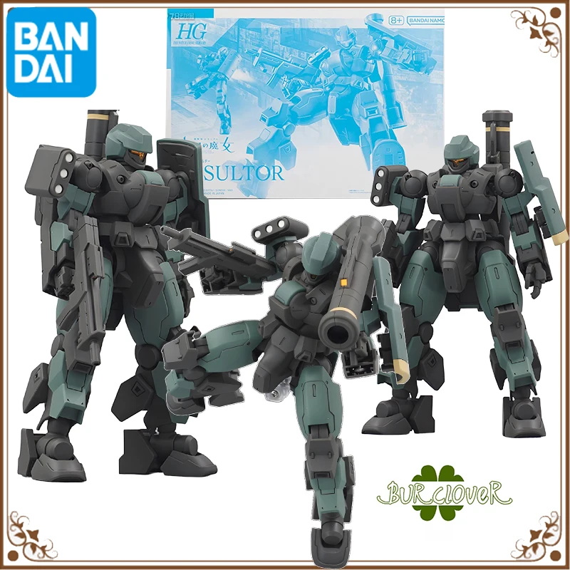 

Bandai Original GUNDAM HG Series The Witch from Mercury DESULTOR Anime Action Figure Assembly Model Toys Collectible Model