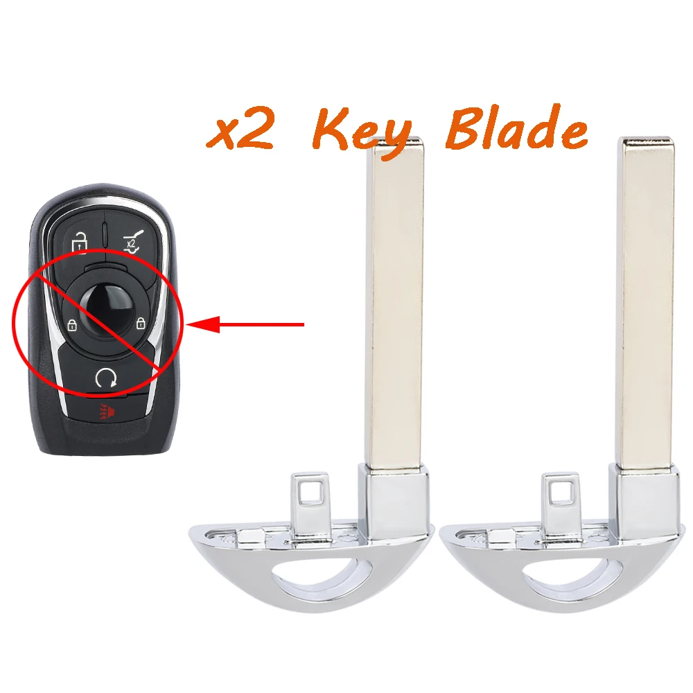 

2-х пустых дистанционных ключей для Buick Envision Enclave Lacrosse Regal Sportback TourX Encore GX для Opel Astra K Insignia 2016-2023