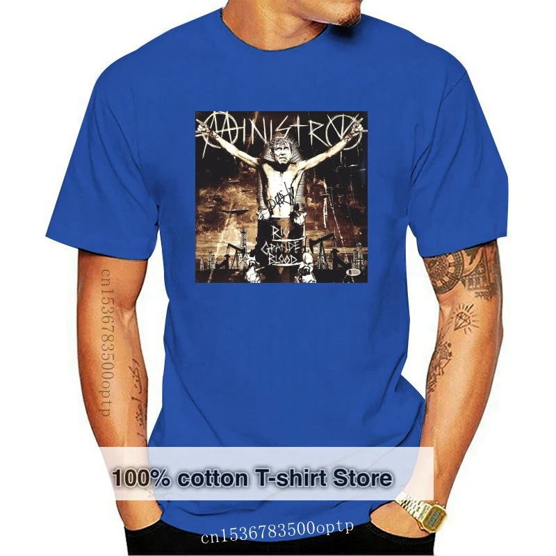 New MINISTRY T SHIRT- Industrial Metal Killing Joke NIN Band Graphic Unisex Tee