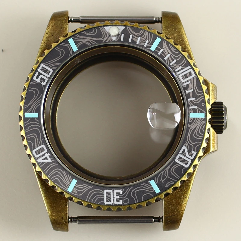 

40mm NH35 NH36 NH34 NH38 NH72 4R36 4R35 7S26 Case for GMT-master SUB Yacht Style Diver Watch Cases Mechanical Wristwatches Case
