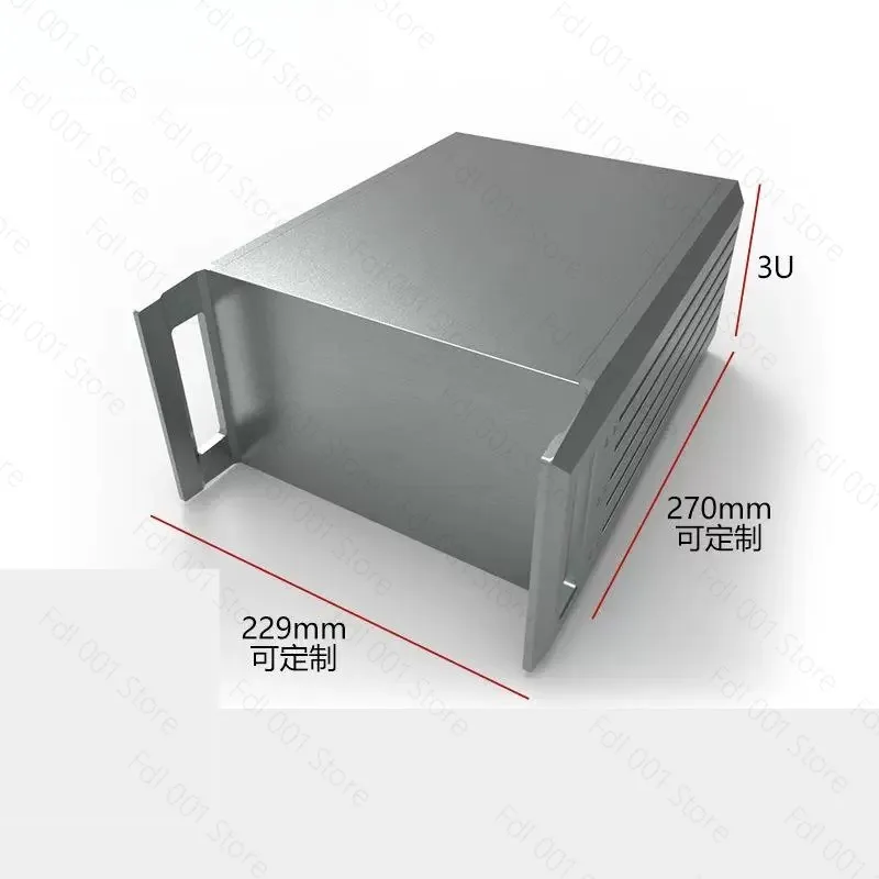 3U42 Hole 229 * 132-270 Industrial Control Aluminum Chassis Instrumentation Aluminum Alloy Chassis Body