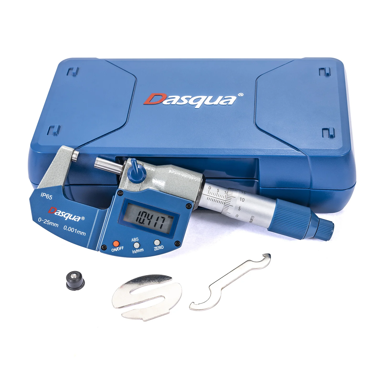 Dasqua 0-25mm 25-50mm Micrometer Exterior Digital 75-100mm Digital Micrometer 50 mm-75 mm Digimatic Outside Micrometer Metrology