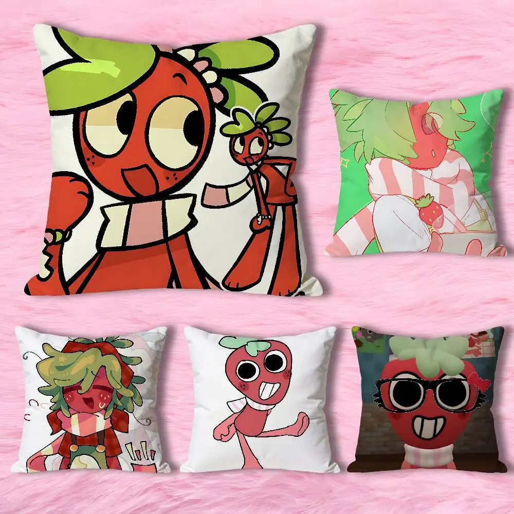 

D-Dandys W-Worlds Sprout Various Sizes Square Pillow Case For Car Home Bedchamber Decor Custom Valentine gift
