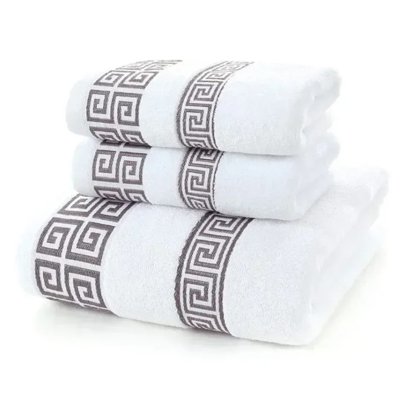 75X35CM 1pcs 100 Cotton Towel Soft High Absorbent Face Bath Towels Set for Bathroom Shower Hotel Use