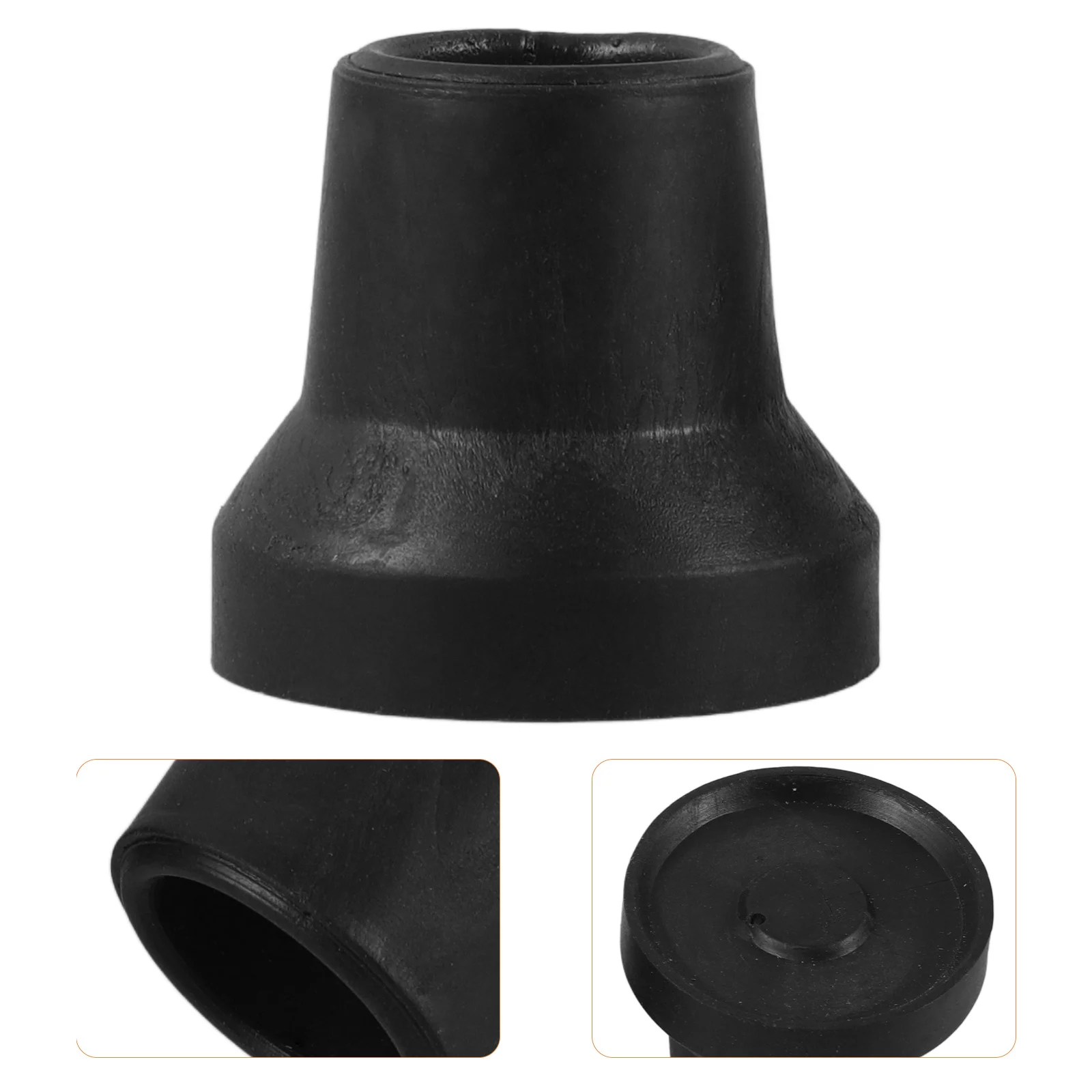 

4Pcs Quad Cane Tips Rubber Non-Slip Replacement Foot Accessories Shock Absorbing Walking Stick Elderly