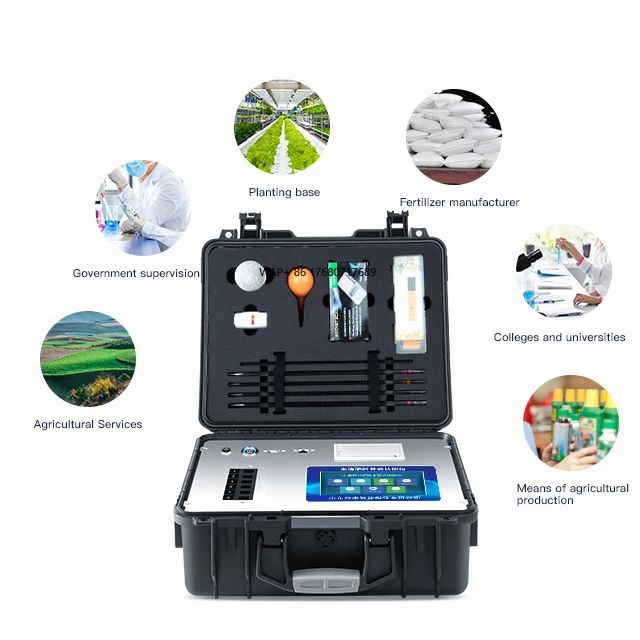 New Intelligent Soil Nutrient Detector Soil Testing Instrument NPK Quick Test Soil Fertility Tester Analysis Device