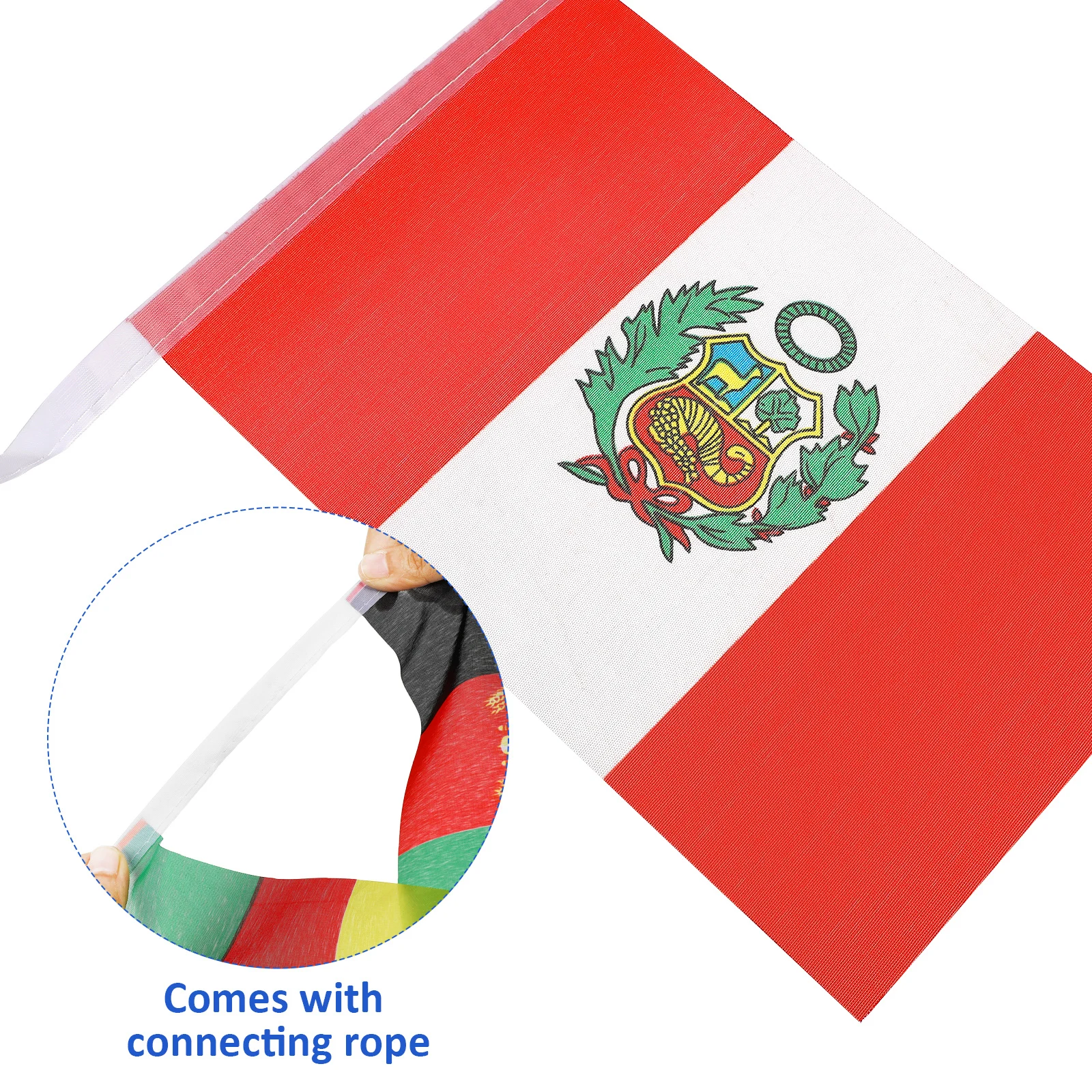 

200pcs Banner Decorations Sports Club Flags Polyester Hanging Porch Garden Hanging Flags Sports Clubs Event