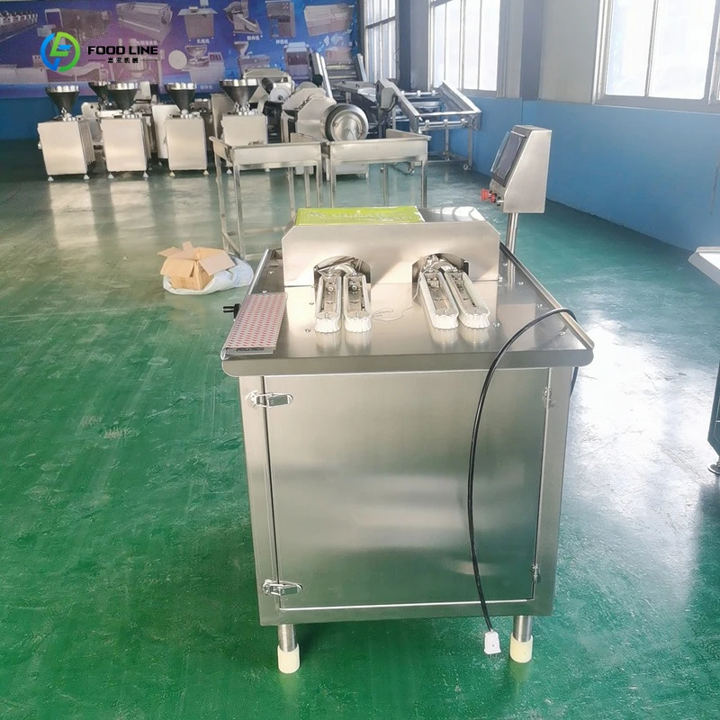 Sausage Knot Tying Machine Chicken Chorizo Tie Linking Machine Binding Twisting Knotting Machine Price on Sale FL Customized