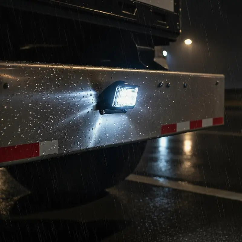 SD7003 LED License Plate Light High Bright Waterproof 12V Universal Fit for Truck Motorbike SUV Van Off Road Use