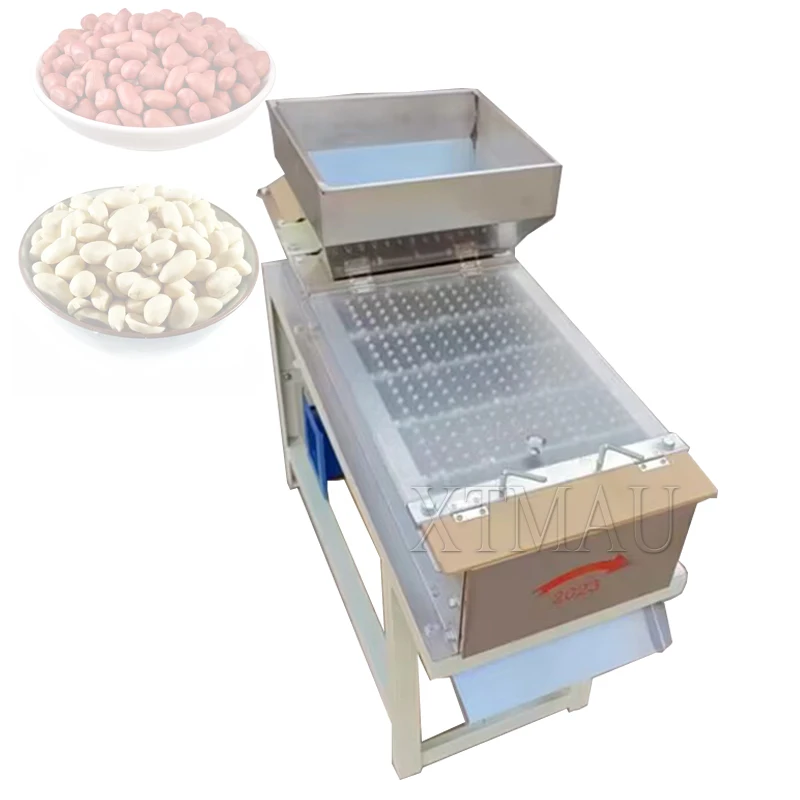 Automatic Energy Saving 200KG/H Peeling Soybean Coat Removing Dry Type Peeler Peanut Red Skin Eliminator Machine