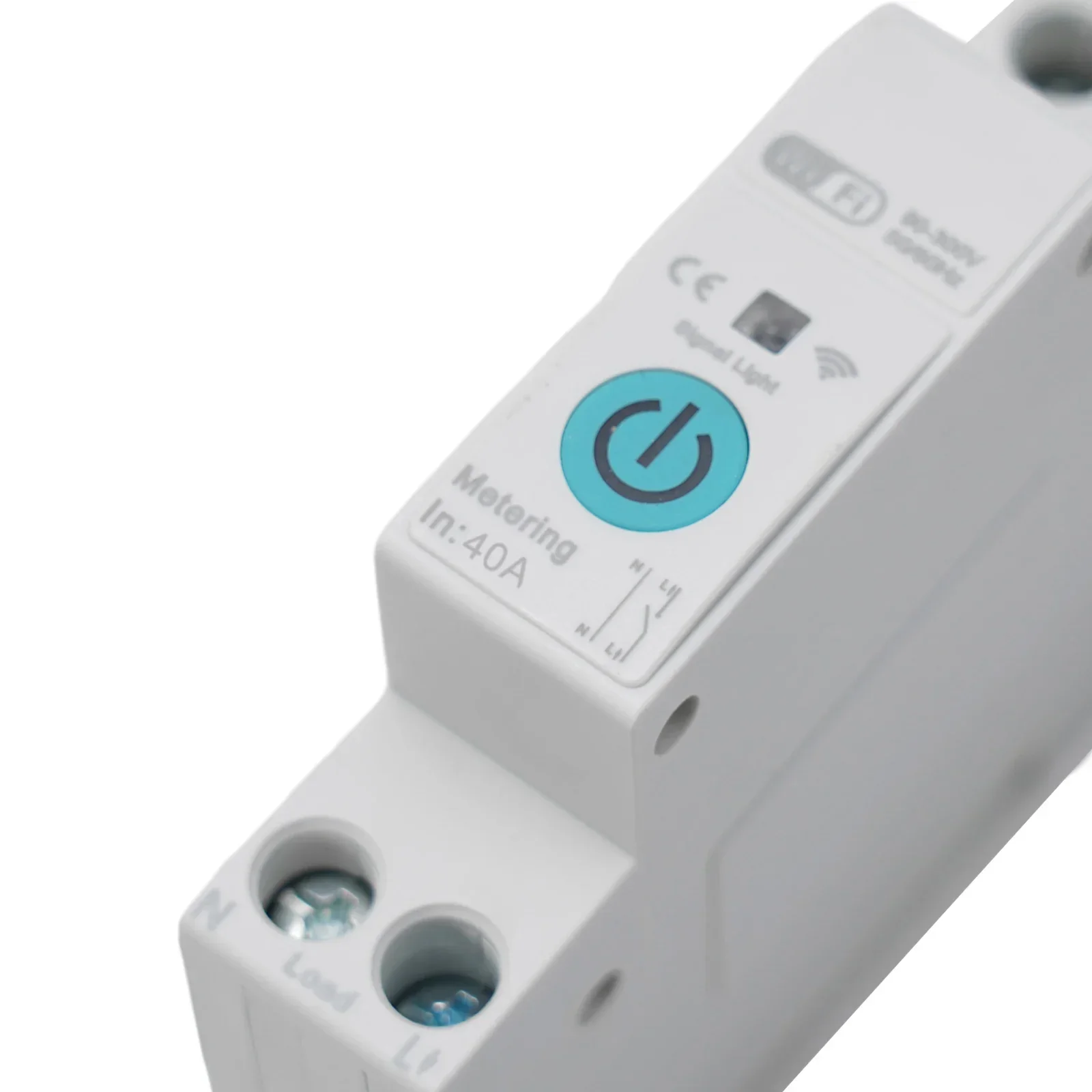 

Smart WIFI DIN Smart Switch With Metering For Tuya Remote Control Home Circuit Breaker With Metering Breaker Security Protect