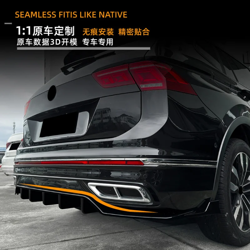 SAARSuitable for Volkswagen Overseas Version Tiguan MK2.5 R-Line 21-23 Model Rear Lip Spoiler Modification Part