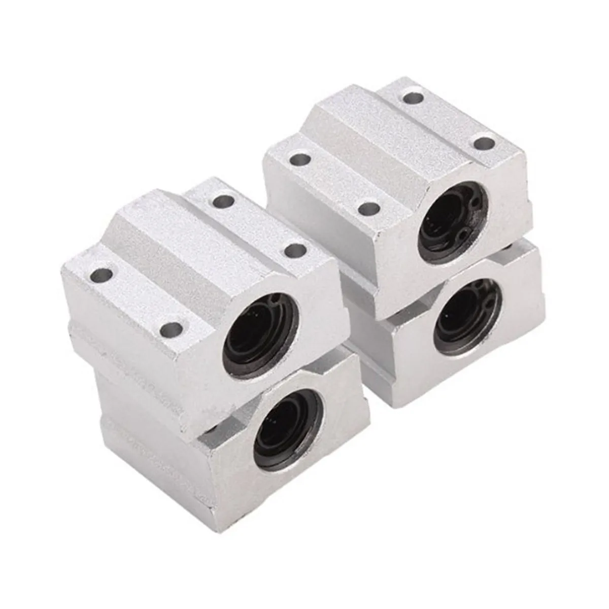 

4pcs Scs8Uu Linear 8Mm Inner Diameter 34.5Mm Length Silver Sliding Bushing For Cnc Machines Robotics Precision Machinery Ball