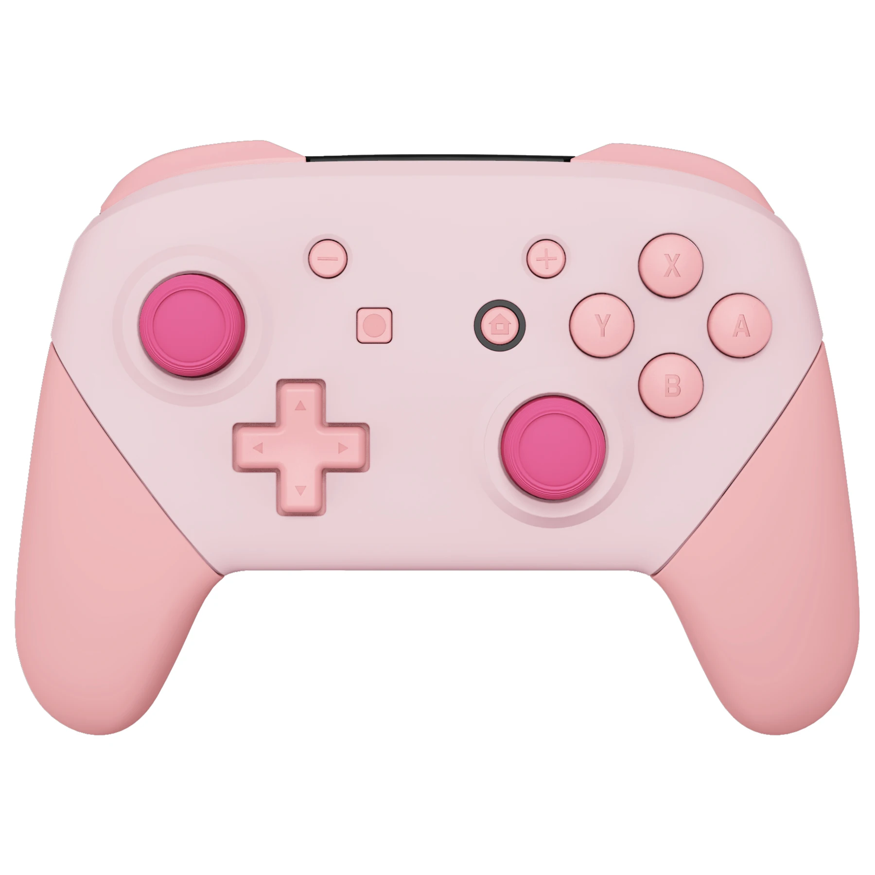 eXtremeRate DIY Replacement Housing Shell for Nintendo Switch Pro Controller - Cherry Blossoms Pink