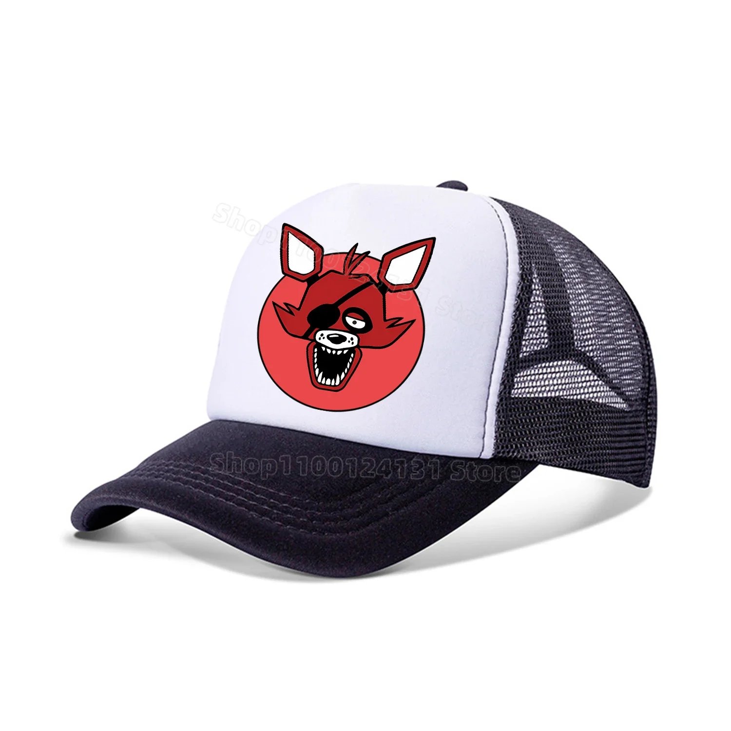 Five Nights At Freddys Baseball Cap for Kid Adult Caps FNAFS Anime Figure Peaked Hat Cotton Summer Hats Fashion Accessories Gift - view 6