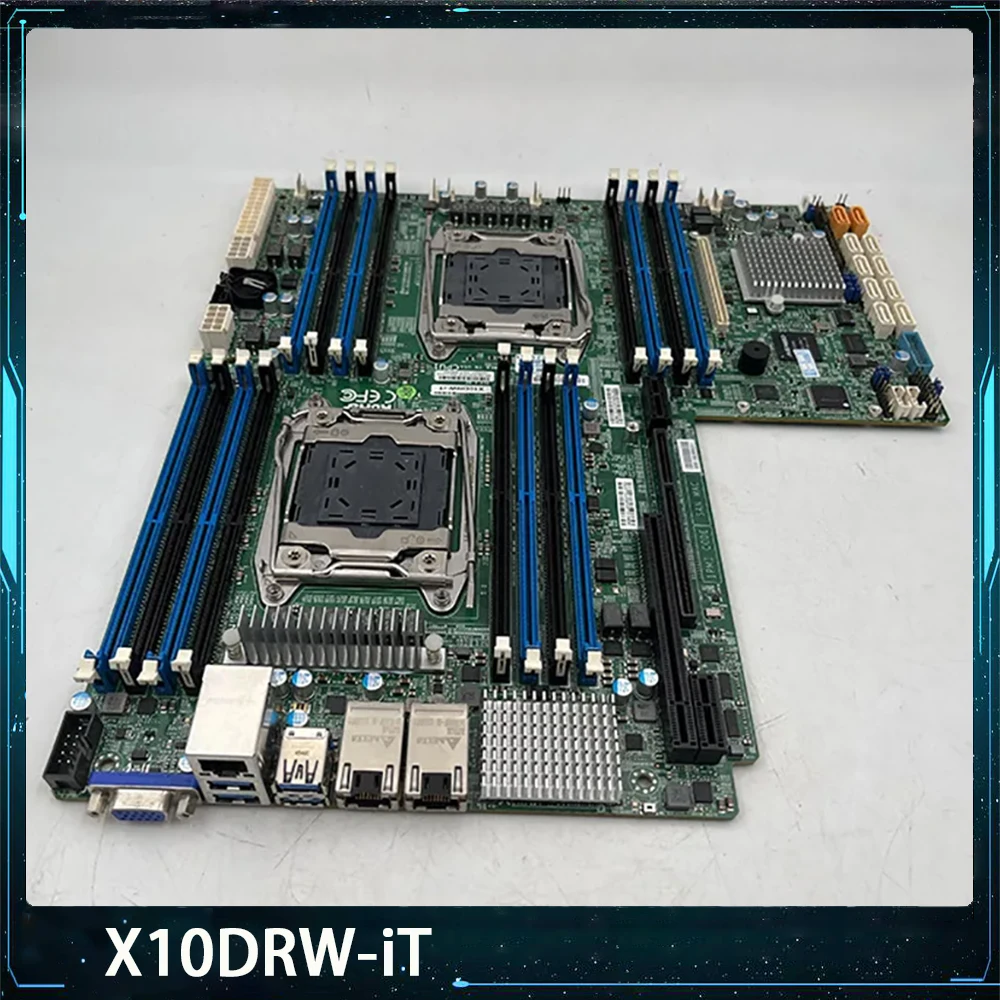 X10DRW-it 1U Dual 10G Network Card Supports E5-2600 V3 V4 ES For Supermicro Server Motherboard