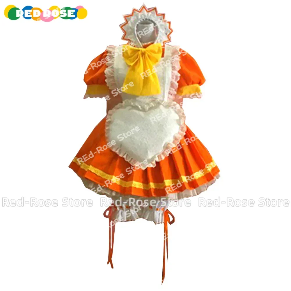 

【Customized 】Game Anime Tokyo Mew Mew Pudding Fong Maid Cosplay Costume Outfit Halloween Christmas Uniform Suits
